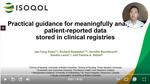 Practical guidance for the meaningful analysis of patient-reported data stored in clinical registries