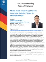 Mental health trajectories of patients undergoing radiation therapy: An expository analysis